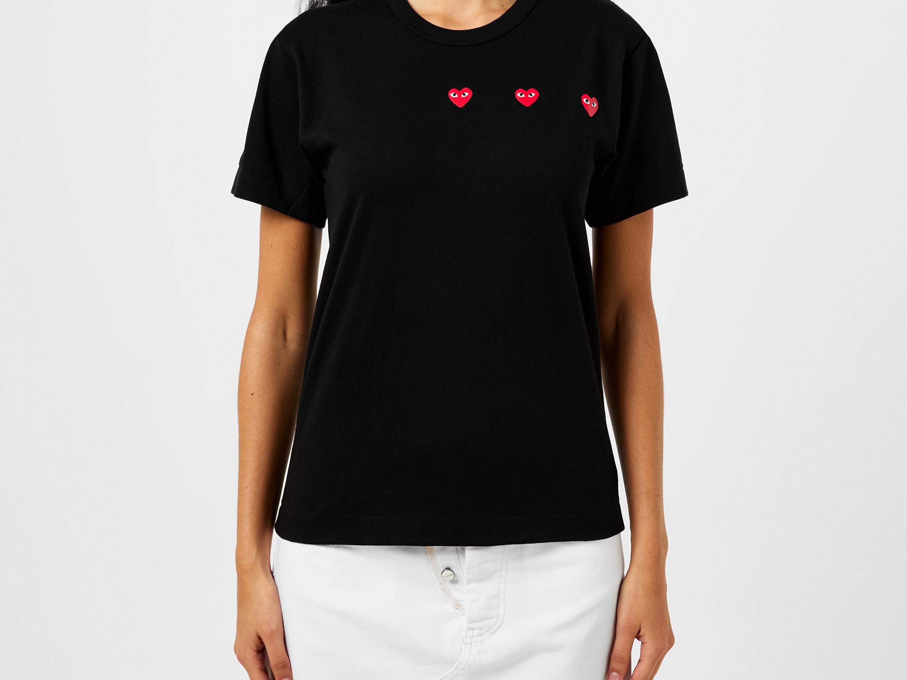 Comme des Garcons PLAY | Horizontal Heart T-Shirt | Regular Comme des Garcons PLAY | Horizontal Heart T-Shirt | Regular